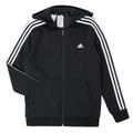 adidas B 3S FZ HD boys's Children's sweatshirt in Black. Sizes available:3 / 4 years,4 / 5 years,11 / 12 years,13 / 14 years,5 / 6 years,6 / 7 years,7 / 8 years,9 / 10 years,8 / 9 ans,15 / 16 ans