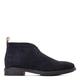 Base London™ Mens Kilby Suede Navy Suede Chukka Boots UK 12