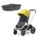 Quinny Hubb Stroller & Quinny Hux Carrycot - Ochre/Graphite