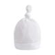 Organic Cotton Ribbed Hat - White