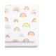 Snuz Fitted Crib Sheets 2 Pack - Rainbow