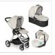 Tutti Bambini Arlo Chrome Travel System - Oatmeal