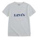 Levis 9ED415-001 boys's Children's T shirt in White. Sizes available:10 years,12 years,14 years,16 years