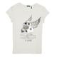 Ikks XW10132 girls's Children's T shirt in White