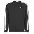 adidas 3-STRIPES CREW men's Sweatshirt in Black. Sizes available:S,M,L,XL,XS,UK M,UK L