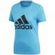 adidas Must Haves Bos Tee women's T shirt in Blue
