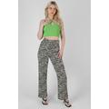 Keyhole Strappy Crop Top Green UK 16