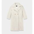 UGG® Gertrude Long Teddy Coat for Women in Winter White, Size XS