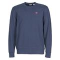 Levis NEW ORIGINAL CREW men's Sweatshirt in Blue. Sizes available:XXL,S,M,L,XL