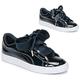 Puma BASKET HEART PATENT WN'S women's Shoes (Trainers) in Black. Sizes available:5,6.5,7.5,3.5,4,5.5