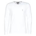 Tommy Hilfiger STRETCH SLIM FIT LONG SLEEVE TEE men's in White. Sizes available:XXL,S,M,L,XL,XS,3XL