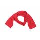 Calvin Klein Womens Red Knit Scarf