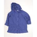 Berkertex Womens Blue Rain Coat Jacket Size 14