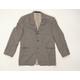 Marks and Spencer Mens Grey Check Rayon Jacket Suit Jacket Size 40