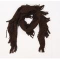 Preworn Womens Brown Knit Shawl/Wrap