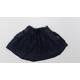 NEXT Girls Blue Cotton A-Line Skirt Size 12-18 Months Tie