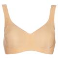 Sloggi ZERO FEEL women's Triangle bras and Bralettes in Beige