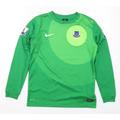 Nike Boys Green Polyester Pullover Sweatshirt Size 12-13 Years Pullover - Everton Jones 10