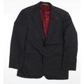 Carl Gross Mens Grey Jacket Suit Jacket Size 38