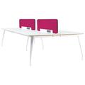 Office Desks - DNA Quad Rectangular Bench Desk