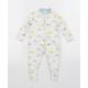 John Lewis Boys White Animal Print Babygrow One-Piece Size 3-6 Months