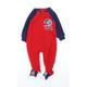 Absorba Boys Red Fleece Babygrow One-Piece Size 12 Months