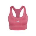 adidas Medium Support Primeknit Sports Bras Women - Red, Size XS