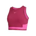 Nike Dri-Fit Performance Cropped Tank Top Women - Red, Pink, Size L