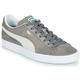 Puma SUEDE men's Shoes (Trainers) in Grey. Sizes available:3.5,4,5,6,6.5,7.5,8,9.5,10.5,11,4.5,5.5