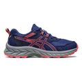 ASICS Pre-Venture 9 GS Trail Running Shoe Kids - Blue, Coral, Size 4