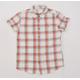 M&Co Boys White Check Basic Button-Up Size 11-12 Years