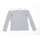 Ralph Lauren Womens White Striped Basic Blouse Size M