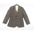 Reiss Mens Brown Jacket Suit Jacket Size 34