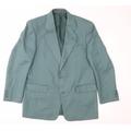Essentials Mens Green Jacket Suit Jacket Size 40