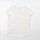 F&F Womens White Basic T-Shirt Size 16