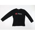 Gildan Mens Black Pullover Sweatshirt Size L - 42 chest