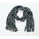 Preworn Womens Grey Animal Print Scarf