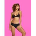 LOVE LUNA Lady Leaks Black Midi Knickers 14-16