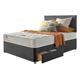 Silentnight Travis Double 2 Drawer Divan Bed - Charcoal