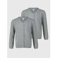 Grey Scalloped Cardigan 2 Pack 7 years