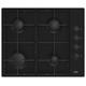 Beko HIBG64120SB 61cm Gas Hob - Black