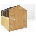 Mercia Wooden Overlap Apex Garden Shed - 8 x 6ft