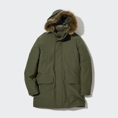 Uniqlo - Ultra Warm Hybrid Down Coat - Green - S
