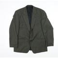 Skopes Mens Green Jacket Suit Jacket Size 46