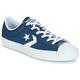 Converse Star Player Ox Leather Essentials men's Shoes (Trainers) in Blue. Sizes available:3.5,3,3.5,4,4.5,5,5.5,6,6.5