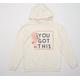 Primark Girls Beige Floral Pullover Hoodie Size 13-14 Years - you got this