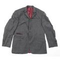 Jeff Banks Mens Grey Jacket Blazer Size 38