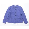 Cotswold Womens Blue Jacket Coat Size 16