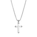 John Hardy Men's Sterling Silver Classic Chain Cross Pendant Necklace, 22