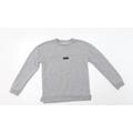 George Boys Grey Polyester Pullover Sweatshirt Size 11-12 Years